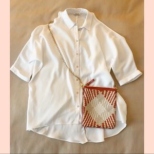 Cole Haan Genevieve Woven Crossbody bag